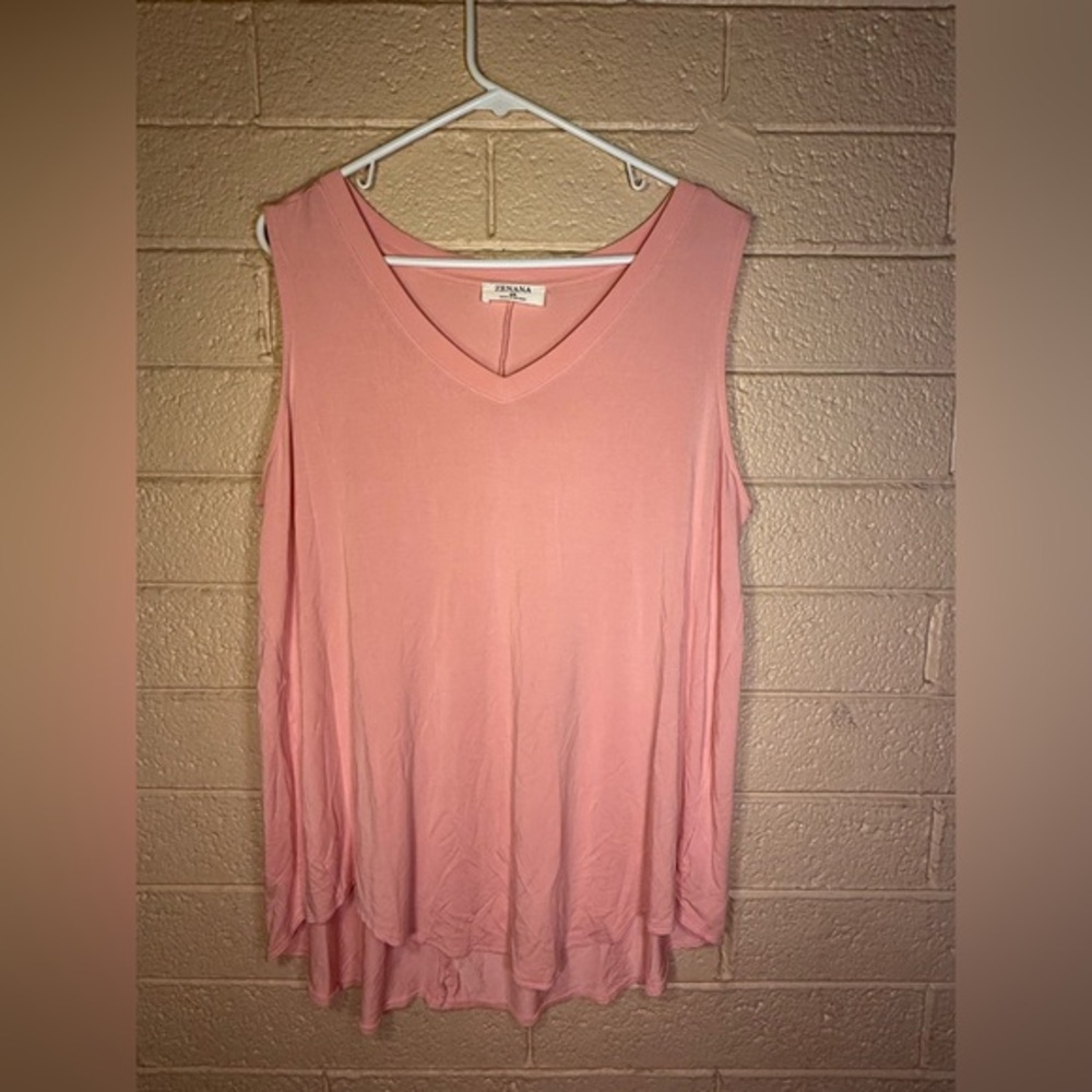 Zenana Outfitters Soft Pink Tank Top
